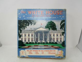 Vintage Marx The White House Of The United States Plastic Model Kit