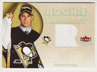 05 - 06 Sidney Crosby Ultra Rookie Uniformity Jersey