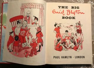 Vintage Children’s Book The Big Enid Blyton Book 1961