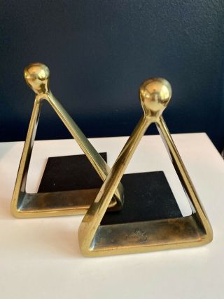 Jenfred Ware Mid Century Bookends 1960s Designed By Ben Seibel For Raymor