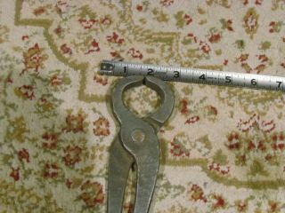 Vintage Forged 10 " Farriers Horse Hoof Trimmers Nippers/cutters