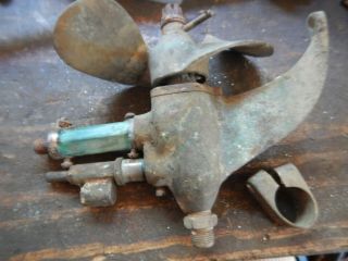 Vintage Early Outboard Boat Motor Lower End W/ Prop Rough