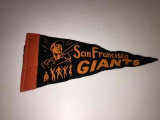 Vintage San Francisco Giants 8.  5 " Retro 1960 