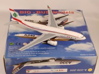 MEA MIDDLE EAST AIRLINES Airbus A330 - 200 Aircraft Model 1:400 Scale AeroClassics 2