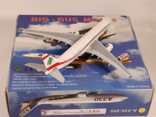 MEA MIDDLE EAST AIRLINES Airbus A330 - 200 Aircraft Model 1:400 Scale AeroClassics 3
