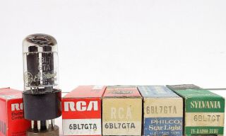 5 N.  O.  S Vintage Mixed Brands 6bl7gt/a Vacuum Tubes.  One Money