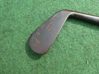 Playable Vintage Hickory Winton 2 Iron Arthur Vaux Sw B9 Old Golf Memorabilia