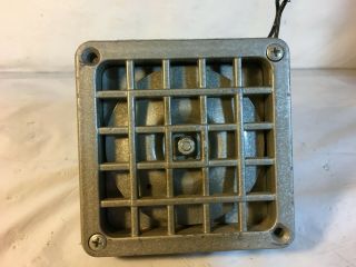 Vintage Simplex Time Recorder Co Vibratone Fire Alarm Type 4040 12 Volts Gray