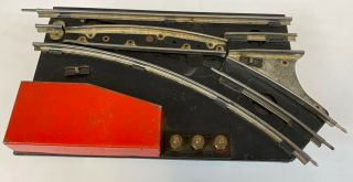 Marx 1589 O/o27 Scale/gauge Right Hand Remote Switch Track Vintage Rare