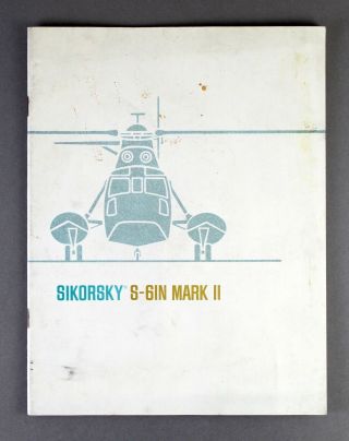 Sikorsky S - 61n Mark Ii Helicopter Manufacturers Sales Brochure 1975