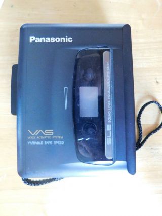 Panasonic Rq - L317 Vintage Portable Cassette Player Recorder Variable Tape Speed