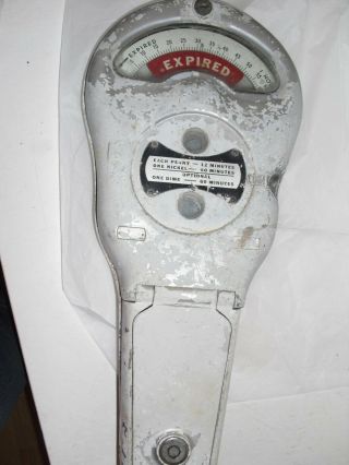 antique Magee - Hale Park O Meter Oklahoma City penny nickel parking meter 2