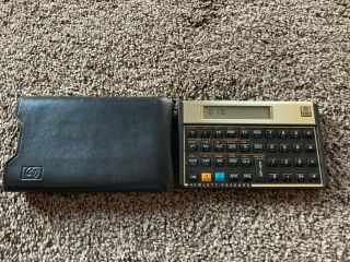 Vintage Hewlett Packard Hp 12c Business Financial Calculator