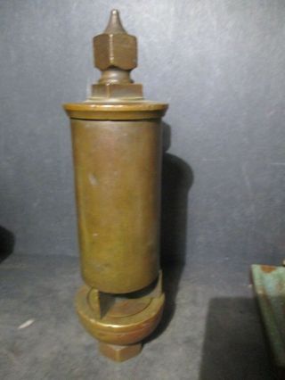 ANTIQUE CROSBY BRASS STEAM WHISTLE FROM 1908 NYC York City SUBWAY W43 PZ 2