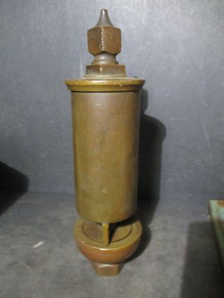 ANTIQUE CROSBY BRASS STEAM WHISTLE FROM 1908 NYC York City SUBWAY W43 PZ 3
