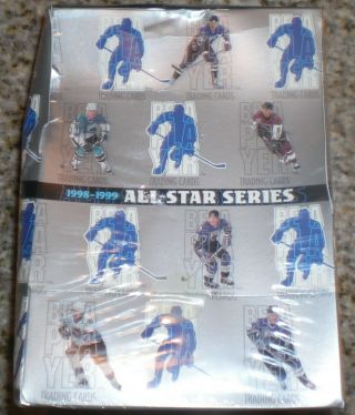 1998 - 99 Itg Be A Player All - Star Signature Series Hockey Hobby Box