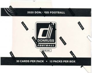 2020 Donruss Football Factory Fat Pack Box - Rtc