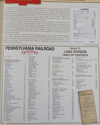 Pennsylvania Railroad Facilities In Color Vol 12 Lake Division Dust Jacket 2