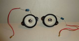 Vintage 2 " Morse Speakers 8 Ohm 10 Watts Max 20 Watt (1 Pair) (2 Speakers)