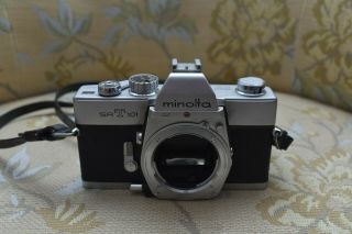 Vintage Minolta SRT 101 35mm SLR Film Camera Body Only 2