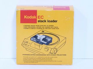 Vintage Kodak Carousel Stack Loader Ec Ec40 Cat 151 4249 Holds 2 " X2 " Slides Euc
