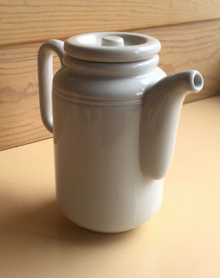 Vintage Made In Australia Bristile / Wembley Vitrified Coffee Pot
