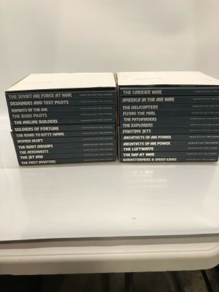 Time Life Series - The Epic Of Flight,  24 Vol Set,  Complete Set.