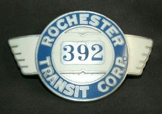 Rare Vintage Rochester (ny) Transit Corp.  Bus Driver 