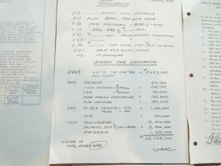 Early Delorean Docs About Pilot Car,  Lotus And Other Early Docs