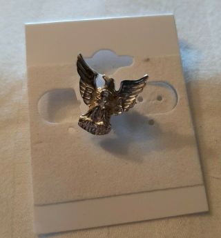 Vintage Bsa Boy Scouts Of America Sterling Silver 925 Eagle Scout Pin