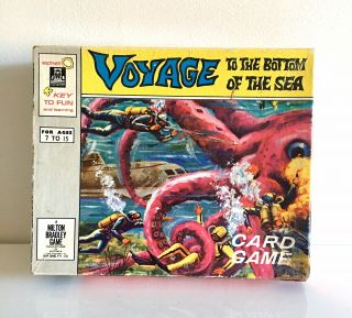 Voyage To The Bottom Of The Sea Complete Card Game Vintage 1964