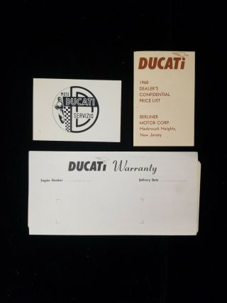 Vintage Ducati Items Monza Diana Single 250 350 450 Scrambler Meccanica
