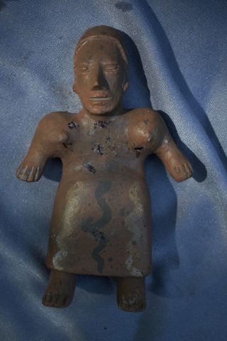 Orig $399.  Pre Columbian Nayarit Figure 7 " Provenance