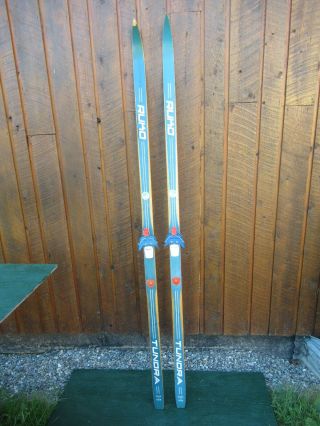 Vintage Wooden Skis 75 " Long Have Finish Great Old Character