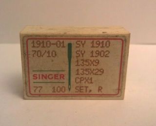 Vintage Singer Industrial Sewing Machine Needles 1901 135x9 70/10 21 Needles