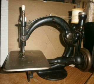 Antique Wilcox And Gibbs Sewing Machine Small 1880 
