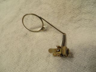 Vintage Bausch & Lomb Jewelers 4x Magnifying Loupe Clip - On For Glasses