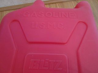 Vintage USMC 5 Gallon Vented Gas Can Made by Blitz 2