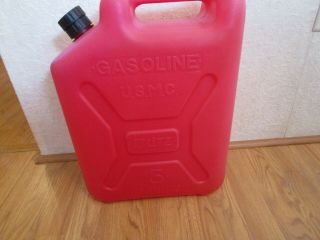 Vintage USMC 5 Gallon Vented Gas Can Made by Blitz 3