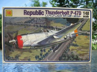 Vintage Otaki 1/48 Republic P - 47d Thunderbolt Razorback Ot2 - 28 - 400