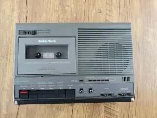 Vintage Radio Shack Ctr - 69 Voice Activated Cassette Recorder.