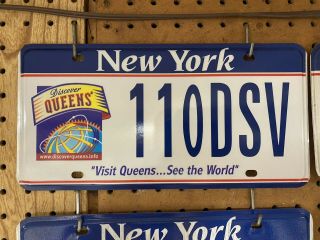 York State License Plates Discover Queens
