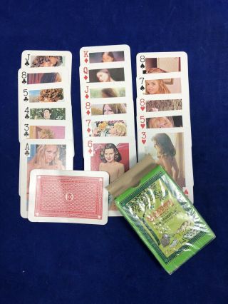Vintage 1960’s Nudie Naughty Adult Playing Cards Pin Up Girls Playgirl 2
