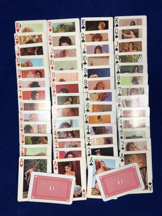 Vintage 1960’s Nudie Naughty Adult Playing Cards Pin Up Girls Playgirl 3