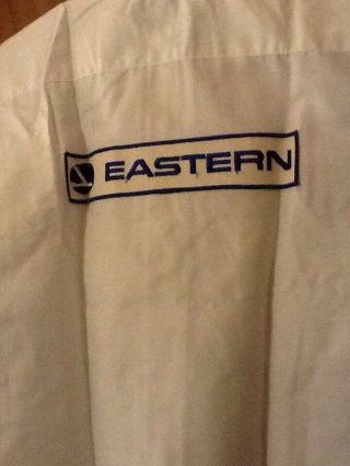 Vintage Eastern Airlines Rare Uniform Shirt 16 - 16 1/2 Collar Large