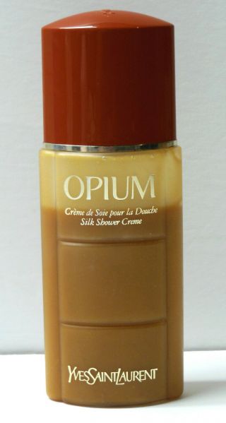 Vintage Opium Yves Saint Laurent Perfumed Silk Shower Creme 6.  6 Fl Oz 80 Full