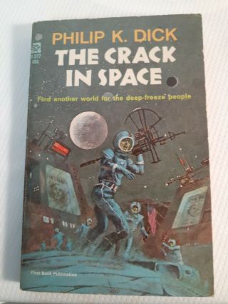 The Crack In Space Philip K.  Dick ❤ - 1st Ace Vintage Pb 1966.  Only $0.  99 ❤