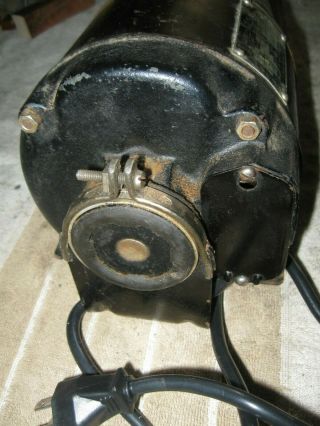 Vintage Emerson Electric 1/4 HP Motor Type S,  115 Volts,  4.  0 Amps,  1725 RPM 3