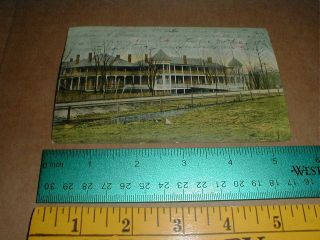 1909 Arcadia Hotel Dawson Springs Ky Kentucky Vtg Old Postcard Hopkins County