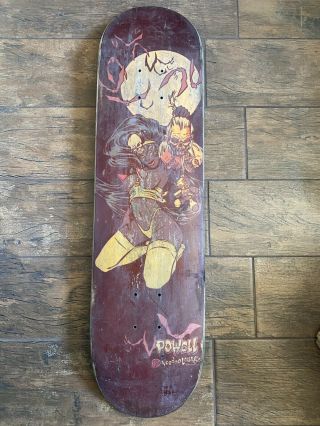 2000 Vintage Powell Voodoo Lounge Slick Skateboard Deck32x8